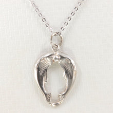 Load image into Gallery viewer, Sterling Silver Blue Whale Pendant Necklace