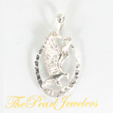 Load image into Gallery viewer, Sterling Silver Eagle Pendant Necklace