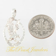 Load image into Gallery viewer, Sterling Silver Eagle Pendant Necklace
