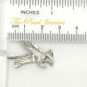 Sterling Silver Hawk Eagle Pendant Necklace