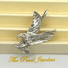 Load image into Gallery viewer, Sterling Silver Hawk Eagle Pendant Necklace