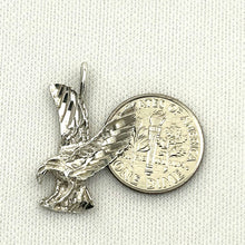 Load image into Gallery viewer, Sterling Silver Hawk Eagle Pendant Necklace