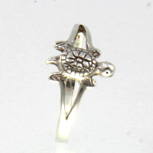 Sterling Silver Hawaiian Honu Turtle Ring
