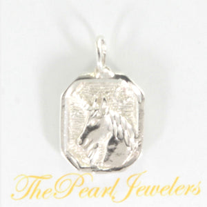 Sterling Silver Horse Pendant Necklace