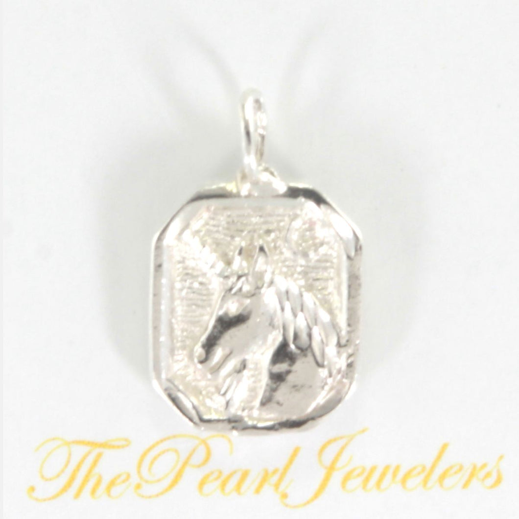 Sterling Silver Horse Pendant Necklace