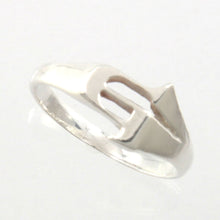 Load image into Gallery viewer, Sterling Silver Personalized Initial G Ring