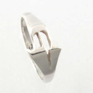 Sterling Silver Personalized Initial G Ring