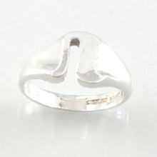 Load image into Gallery viewer, Sterling Silver Personalized Initial U Ring