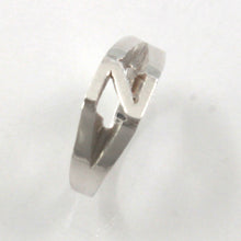 Load image into Gallery viewer, Sterling Silver Personalized Initial Z Ring