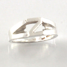 Load image into Gallery viewer, Sterling Silver Personalized Initial Z Ring