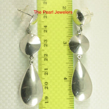 Load image into Gallery viewer, Sterling Silver Dangle Raindrop Design Earrings