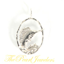 Load image into Gallery viewer, Sterling Silver Swordfish Pendant Necklace