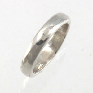 Sterling Silver Personalized Wedding Ring (Unisex)