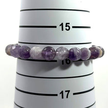 Load image into Gallery viewer, 8mm Super Seven Amethyst Quartz Faceted Stretch Bracelet