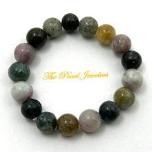 Load image into Gallery viewer, 10mm Multicolor Tourmaline Beads Endless Bracelet