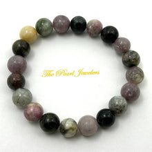 Load image into Gallery viewer, 10mm Multicolor Tourmaline Beads Endless Bracelet