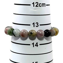 Load image into Gallery viewer, 8mm Multicolor Tourmaline Beads Endless Bracelet