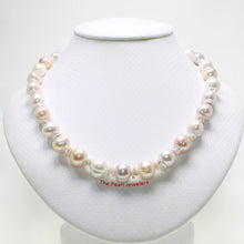 Load image into Gallery viewer, Keshi &amp; Multicolor Freshwater Pearl Necklace with 925 Silver Toggle Clasp