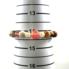 Load image into Gallery viewer, Watermelon Tourmaline &amp; Agate 6–8mm Bracelet