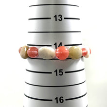 Load image into Gallery viewer, Watermelon Tourmaline &amp; Agate Beaded Stretch Bracelet
