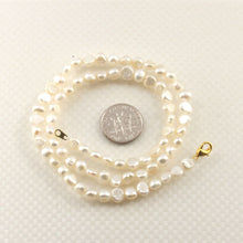 Load image into Gallery viewer, White Baby Baroque Pearl Necklace