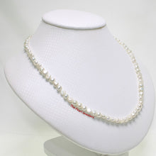 Load image into Gallery viewer, White Baby Baroque Pearl Necklace