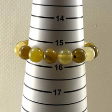 Load image into Gallery viewer, 12mm Yellow Opal Beads Endless Stretch Bracelet