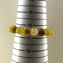 Load image into Gallery viewer, 12mm Yellow Opal Beads Endless Stretch Bracelet