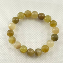 Load image into Gallery viewer, 12mm Yellow Opal Beads Endless Stretch Bracelet
