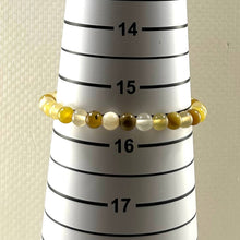 Load image into Gallery viewer, 6mm Yellow Opal Beads Endless Bracelet