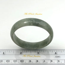 Load image into Gallery viewer, A Grade Celadon Green Jadeite Hand-Carved Bangle – 49mm Inner Diameter