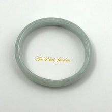 Load image into Gallery viewer, A Grade Celadon Green Jadeite Hand-Carved Oval Bangle – 14mm Width