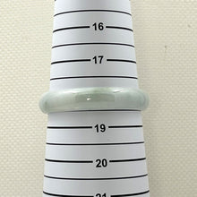 Load image into Gallery viewer, A Grade Celadon Green Jadeite Modern Round Solid Bangle – 13mm Width