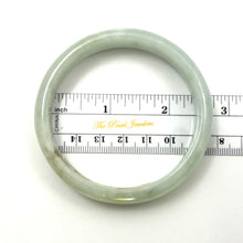 Load image into Gallery viewer, A Grade Celadon Green Jadeite Modern Round Solid Bangle – 13mm Width