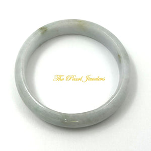 A Grade Celadon Jadeite Hand-Carved Cabochon Bangle