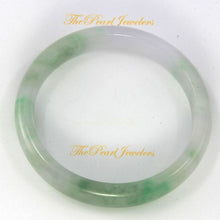 Load image into Gallery viewer, A Grade Green Jadeite Hand-Carved Bangle – 11mm Width