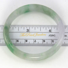 Load image into Gallery viewer, A Grade Green Jadeite Hand-Carved Bangle – 11mm Width