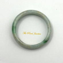 Load image into Gallery viewer, A Grade Green Jadeite Hand-Carved Bangle – 12mm Width