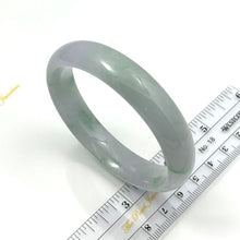 Load image into Gallery viewer, A Grade Green Jadeite Modern Round Solid Bangle – 13mm Width