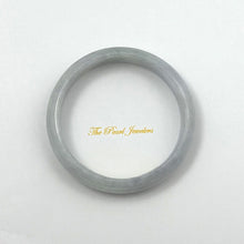 Load image into Gallery viewer, A Grade Ice Pale Green Jadeite Hand-Carved Cabochon Bangle