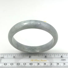 Load image into Gallery viewer, A Grade Ice Pale Green Jadeite Hand-Carved Cabochon Bangle