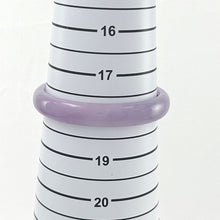 Load image into Gallery viewer, A Grade Lavender Jadeite Hand-Carved Cabochon Bangle – 11mm Width