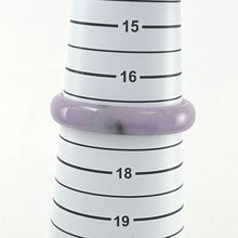 Load image into Gallery viewer, A Grade Lavender Jadeite Hand-Carved Cabochon Bangle – 12mm Width