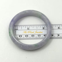 Load image into Gallery viewer, A Grade Natural Pale Lavender Jadeite Bangle Bracelet – 54mm Inner Diameter