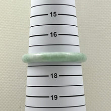 Load image into Gallery viewer, A Grade Pale Green Jadeite Modern Round Solid Bangle – 9mm Width
