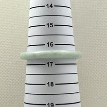 Load image into Gallery viewer, A Grade Pale Green Jadeite Modern Round Solid Bangle – 8mm Width