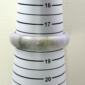 A Grade Pale Lavender Jadeite Bangle Bracelet – 15mm Width