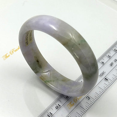 A Grade Pale Lavender Jadeite Bangle Bracelet – 15mm Width