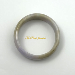 A Grade Pale Lavender Jadeite Cabochon Bangle