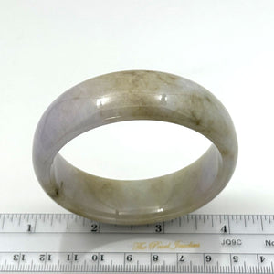 A Grade Pale Lavender Jadeite Cabochon Bangle